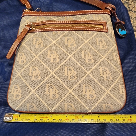 Dooney & Bourke Letter Carrier Crossbody And Wristlet, NWOT - Picture 3 of 11